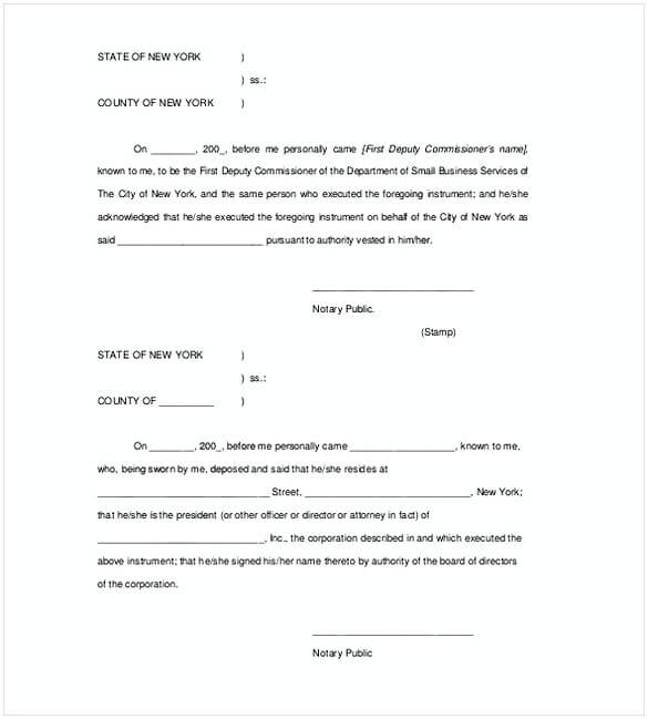 Is A Notarized Letter A Legal Document from moussyusa.com