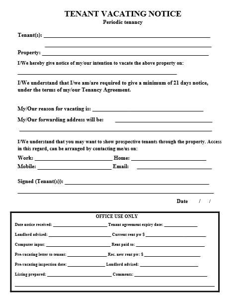 30 Days Notice Letter Template from moussyusa.com