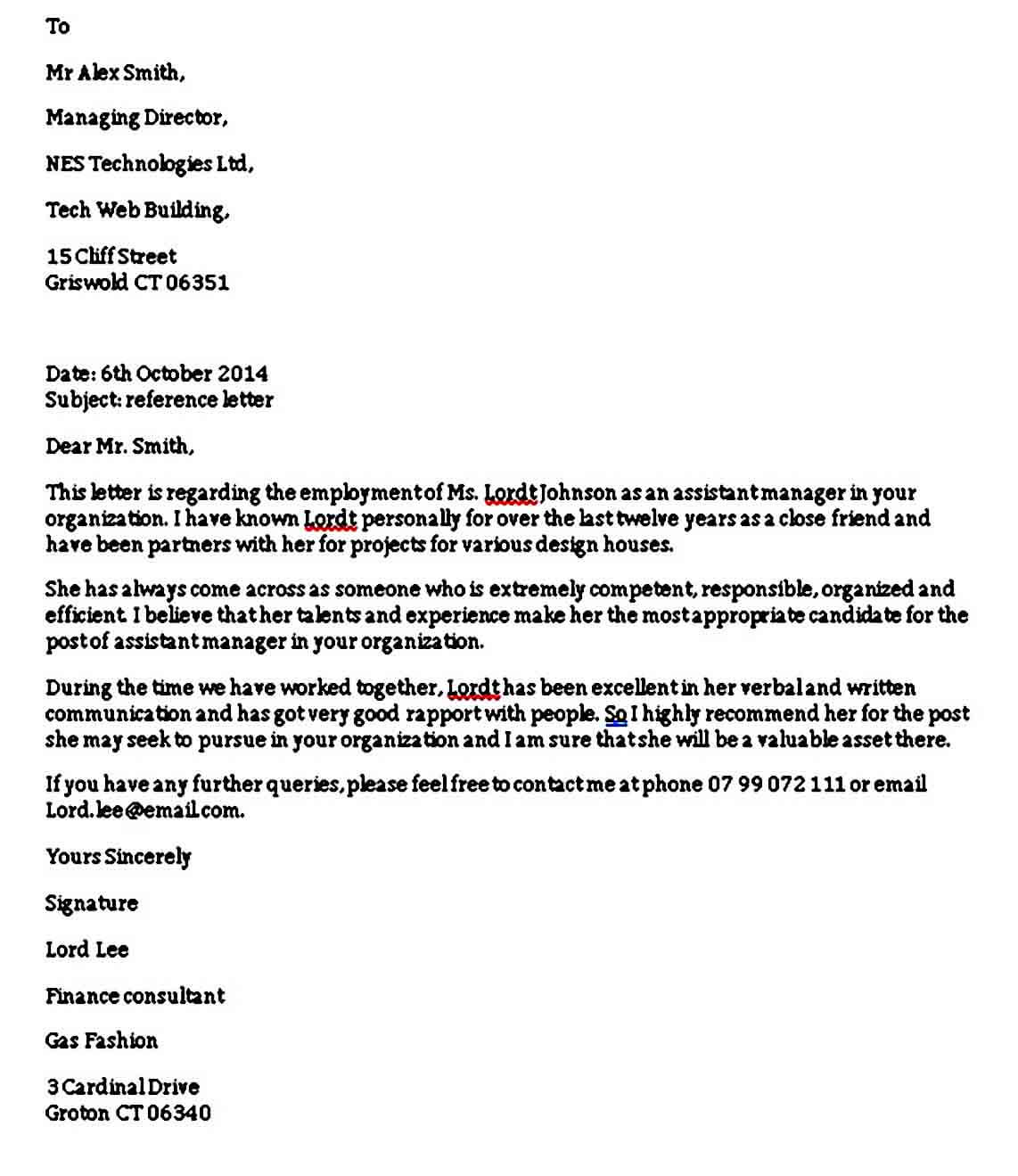 Reference Letter Template For A Friend from moussyusa.com