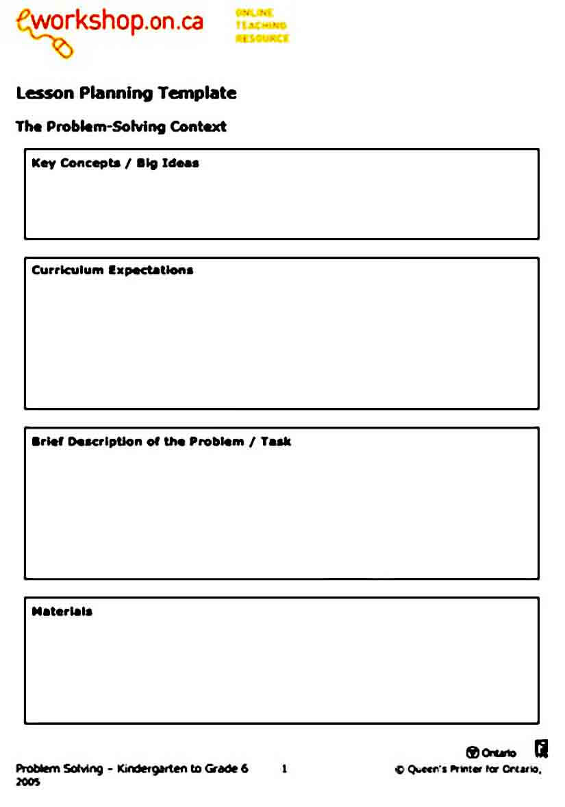 Simple Lesson Plan Template from moussyusa.com