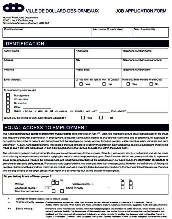 Target Printable Job Application Form Printable Forms Free Online