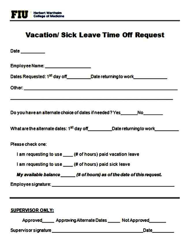 Vacation Request Template from moussyusa.com