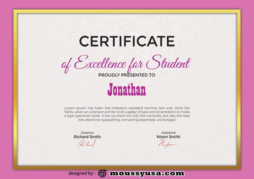 6-examples-of-excellence-for-student-certificate-templates-mous-syusa