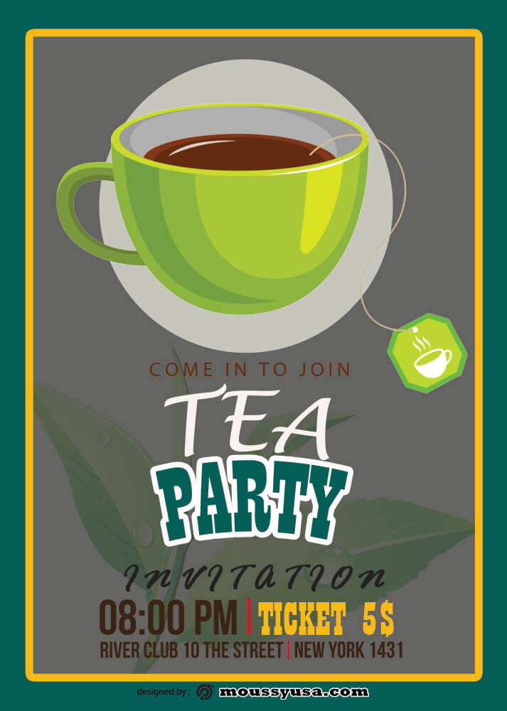 Tea Cup Invitation Template from moussyusa.com