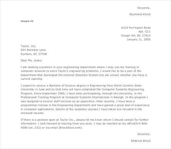 Business Letter PDF Format Free templates