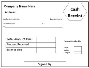 Free Receipt Template Sample | Mous Syusa