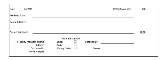 Excel Receipt templatesss e