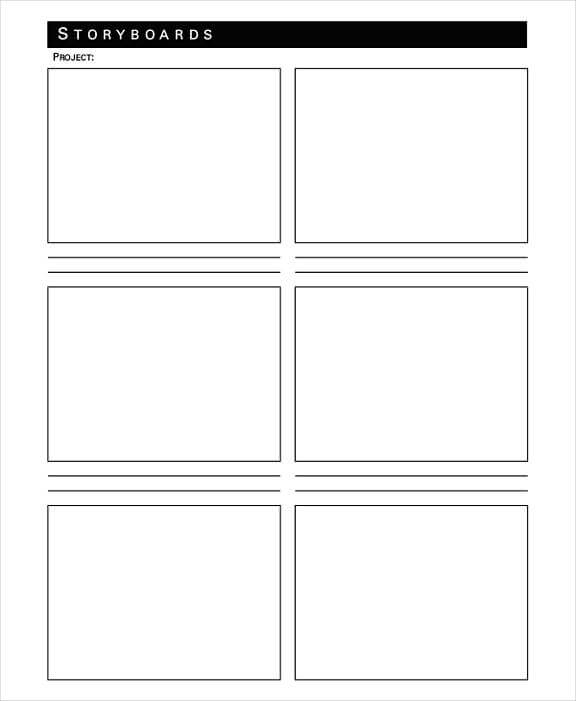 Professional Storyboard templates