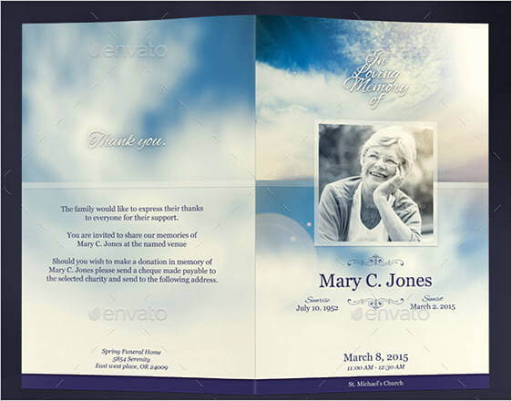 Sample Obituary templates