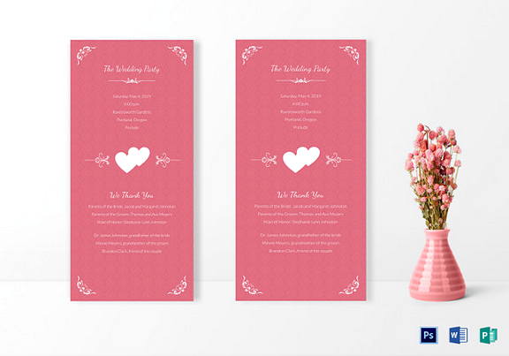 Simple Wedding Invitation Card templatess