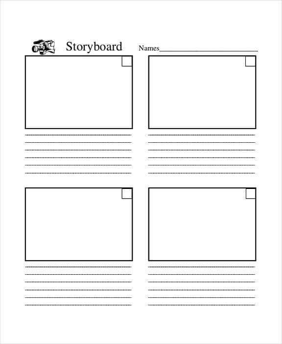 Video Production Storyboard templates
