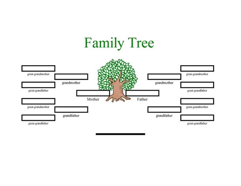 25+ Family Tree Templates Free Download 