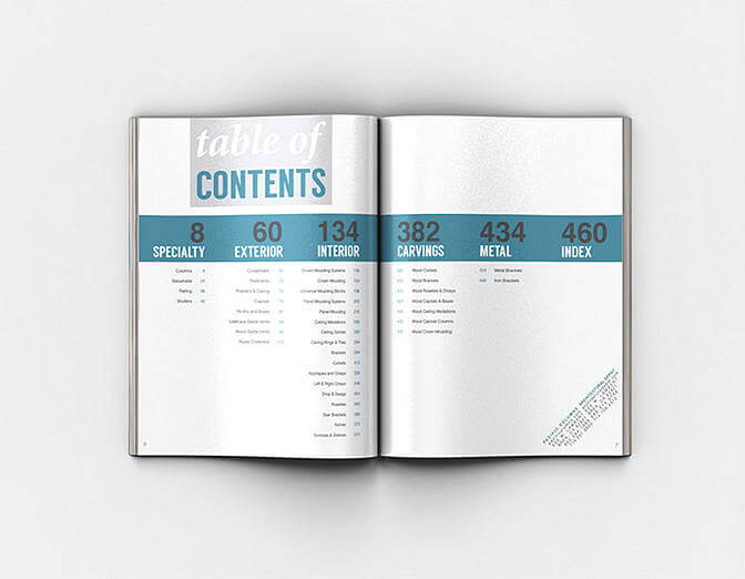 table of contents word