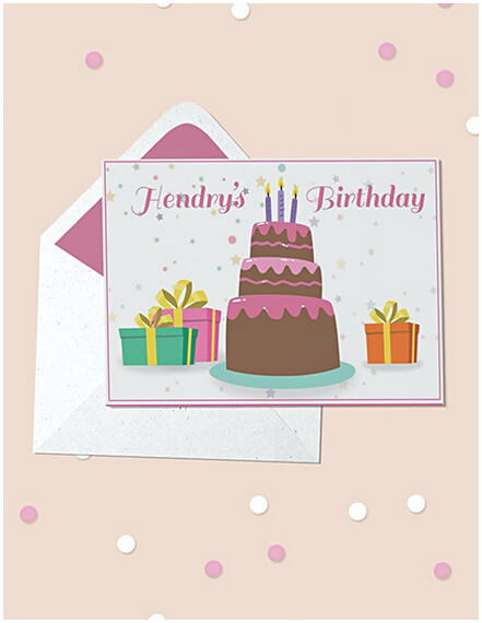Birthday Invitation Card Templates