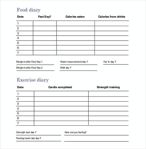 Printable Day by Day Planner Template