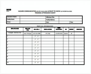 20+ Free Download Printable and Customizable Attendance Sheet | Mous Syusa