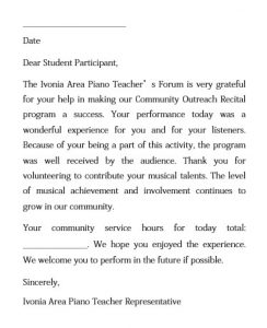 Community Service Letter and How to Make It Perfectly | Mous Syusa