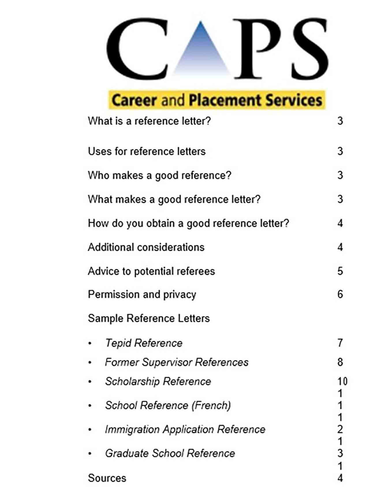 Example of Reference Letter for Immigration Purpose