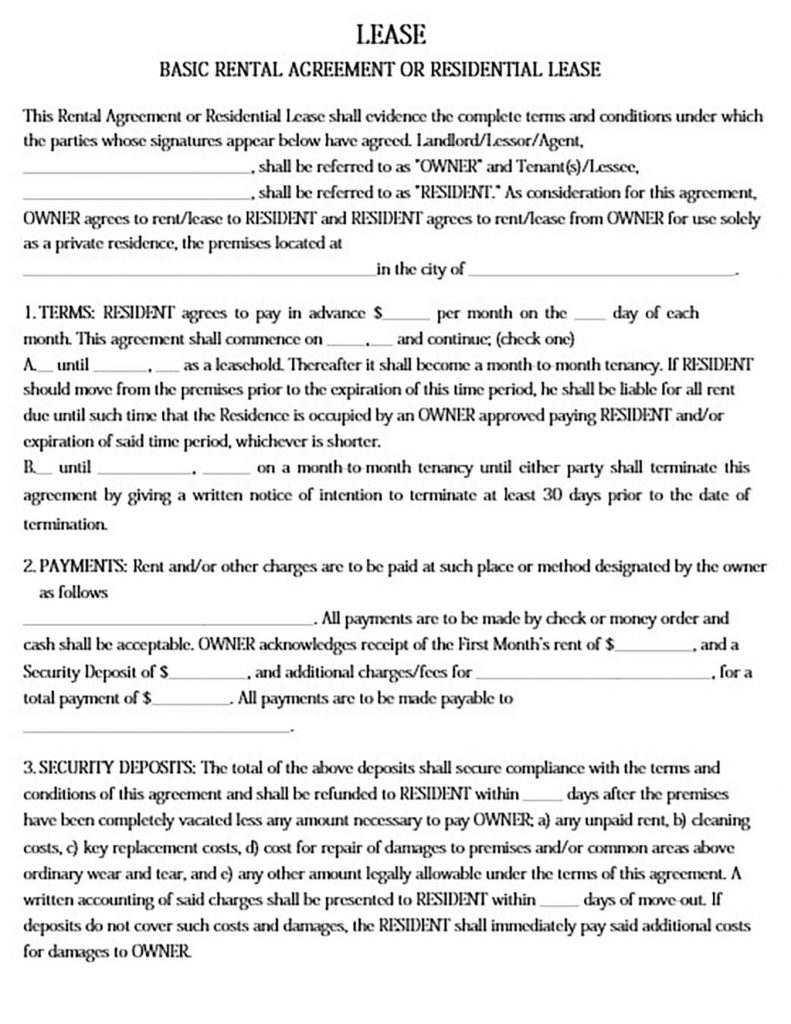 Rental Agreement Letter and Tips to Write Better One | Mous Syusa