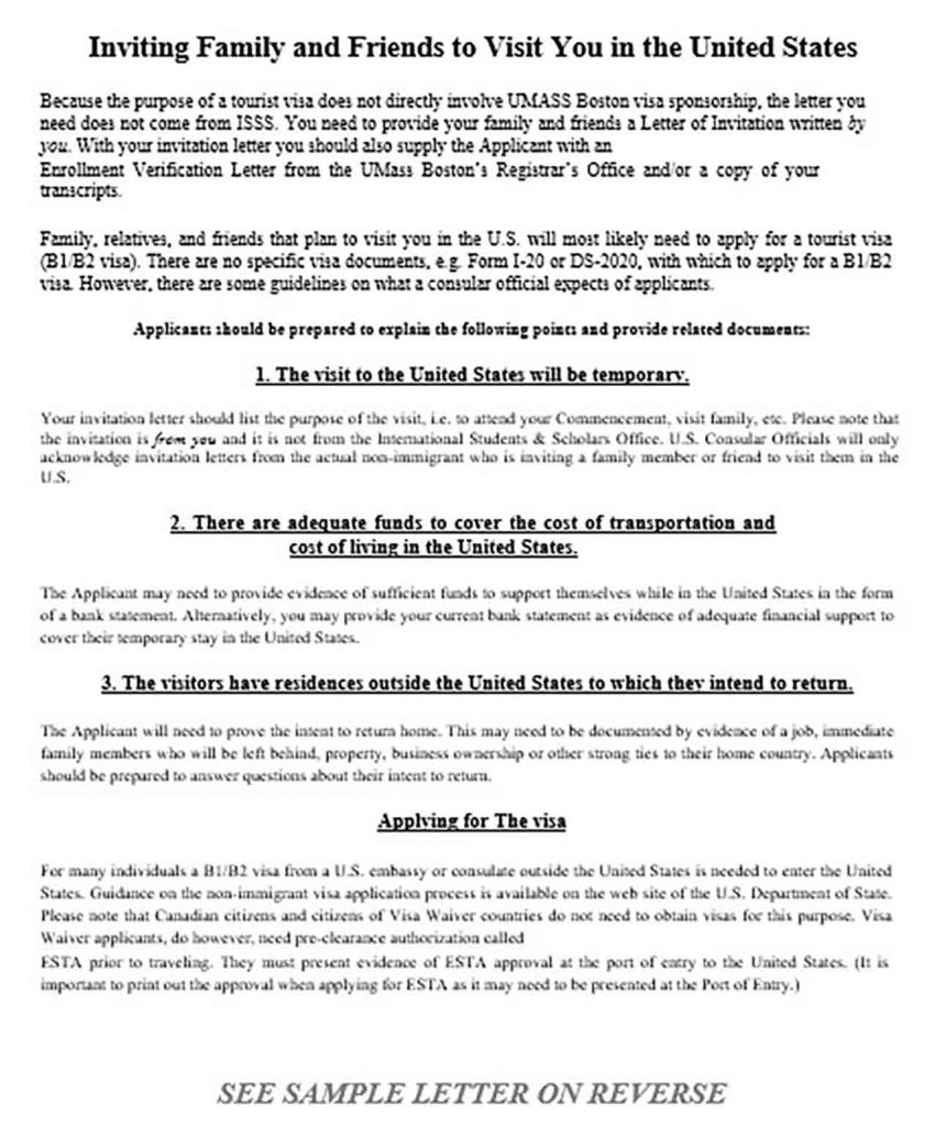 Invitation Letter For Us Visa And Things To Know About It Mous Syusa 8535