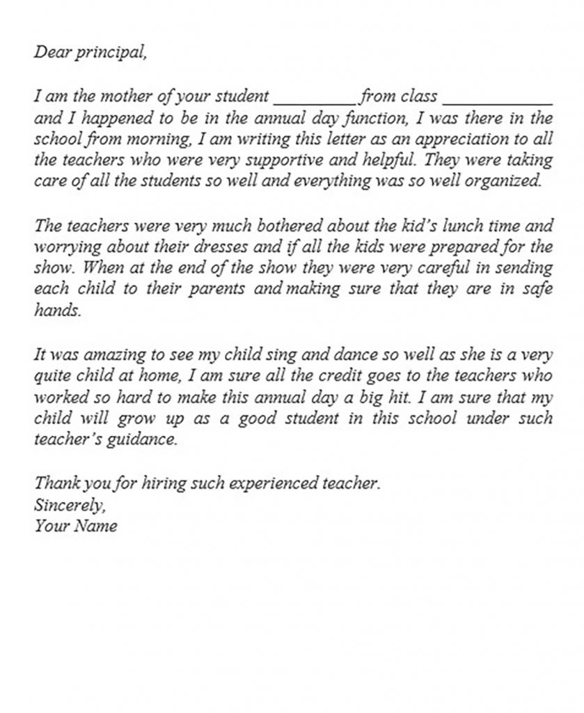 Thank You Letter for Appreciation and tips to make it easy to read and ...