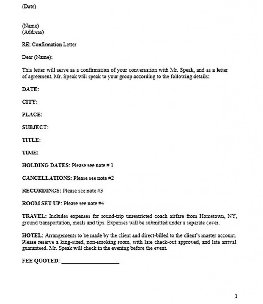 Speaker Agreement Sample Contract Mous Syusa