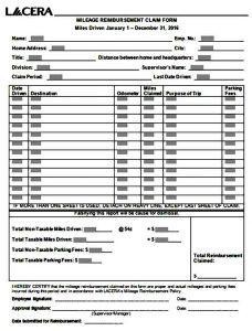 Mileage Reimbursement Forms Sample | Mous Syusa Mileage Reimbursement Forms Sample | Mous Syusa