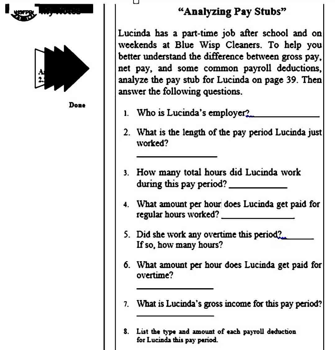 Pay Stub templates Example