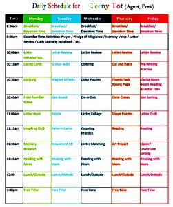 Sample Preschool Lesson Plan Template | Mous Syusa