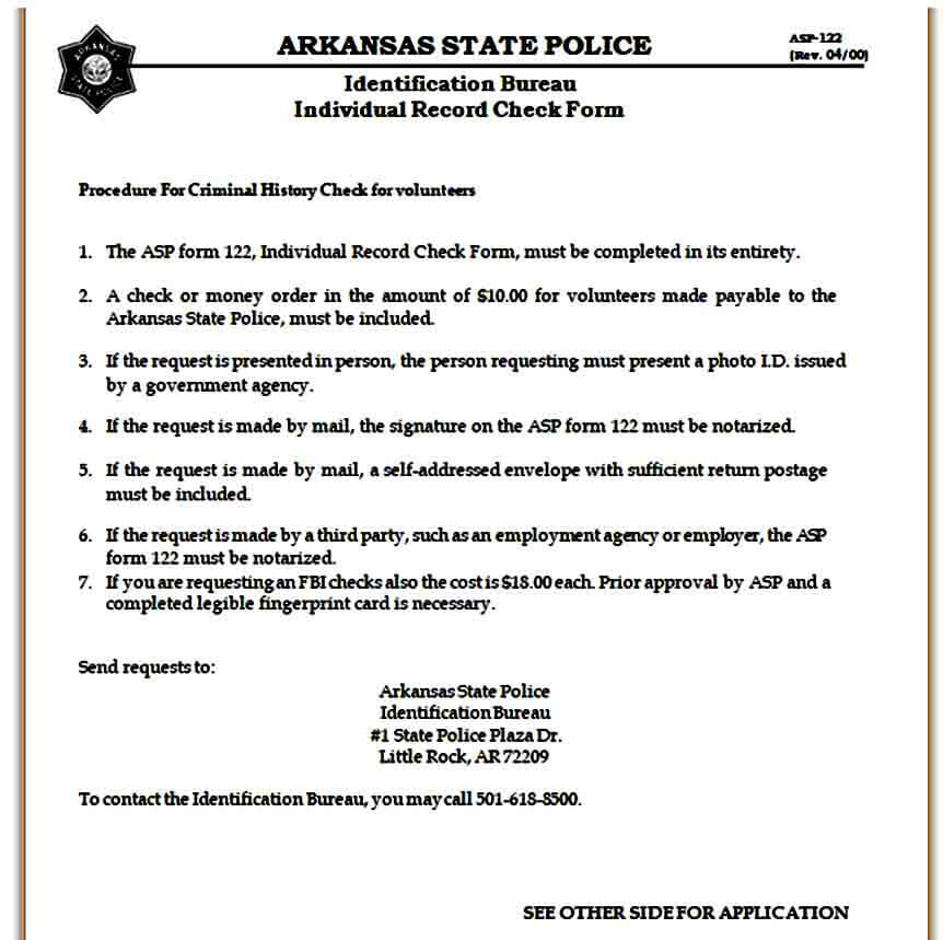 Volunteer Background Check Form