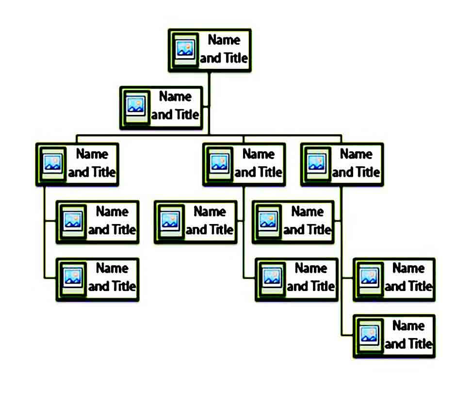 blank organizational chart templates