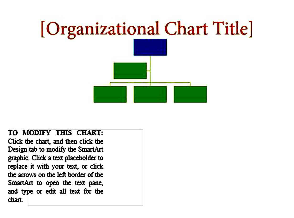 Organisation Charts Templates