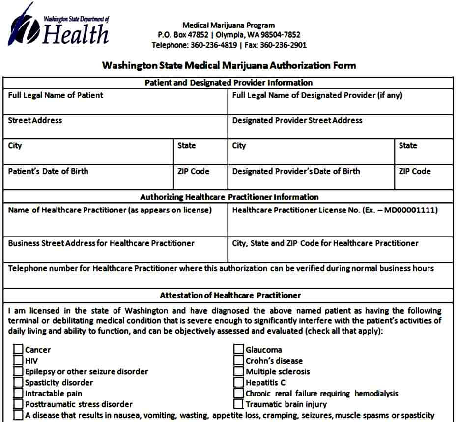 example medical authorization form