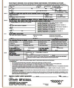 Sample Medical Records Request Form | Mous Syusa