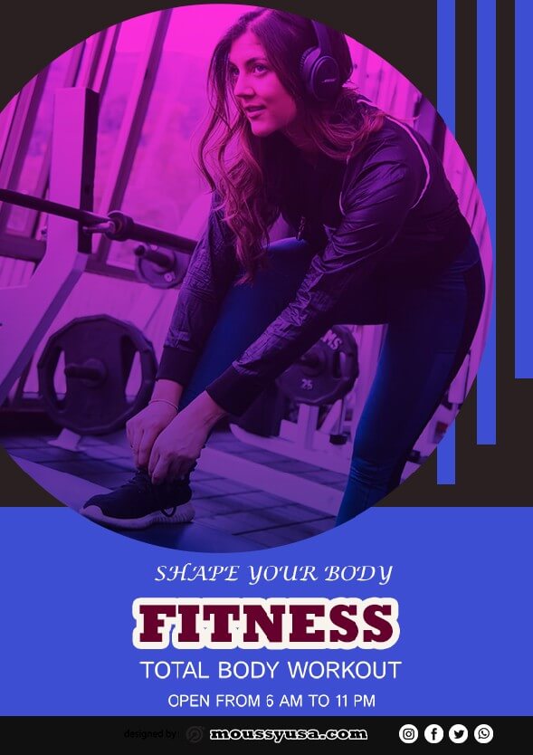 Gym Flyer Design Flayer