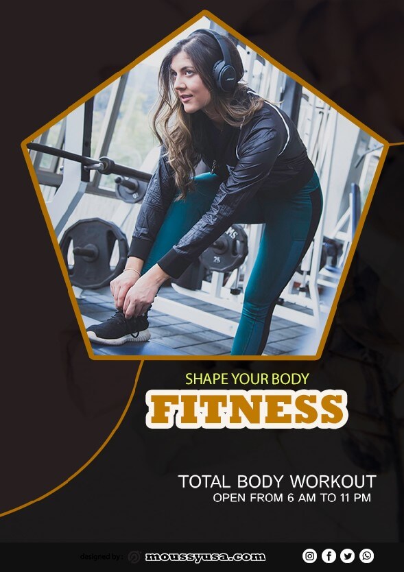 Gym Flyer Design Flayer