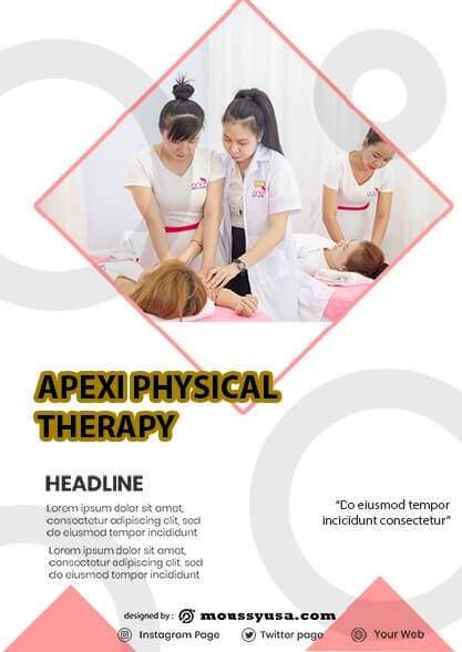 sample Physical Therapy Flyer templates