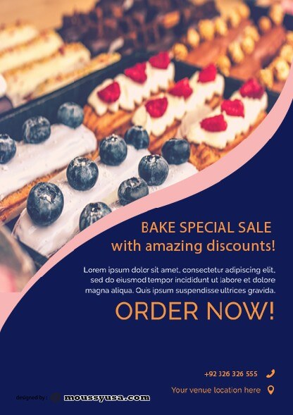 sample bake sale flyer templates