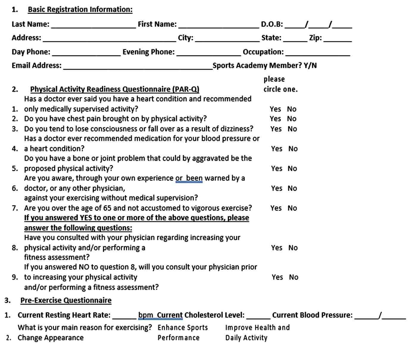 Templates Day Sports Academy Health Fitnes