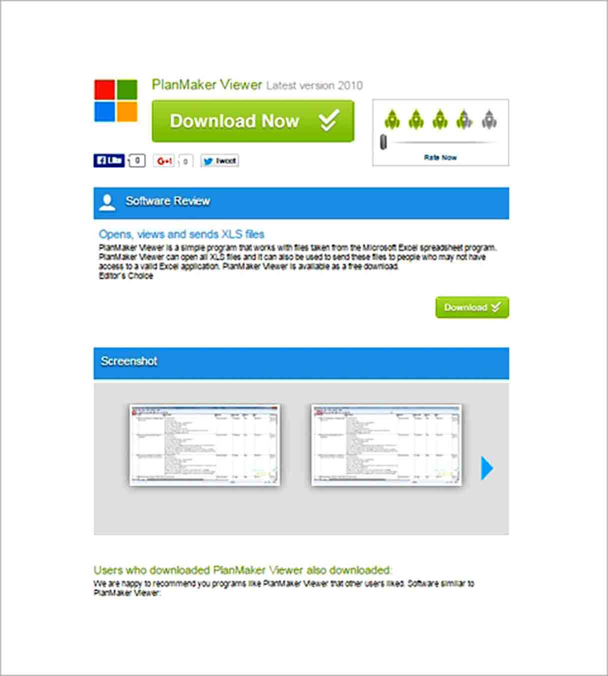 Templates Planmaker View