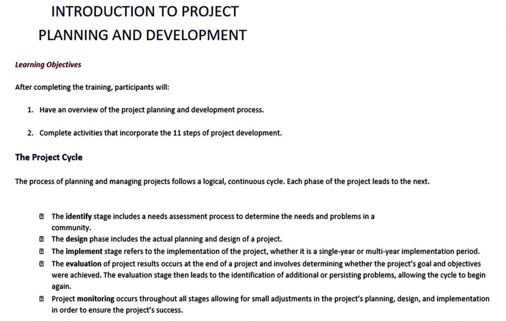 Best Project Plan Template | Mous Syusa