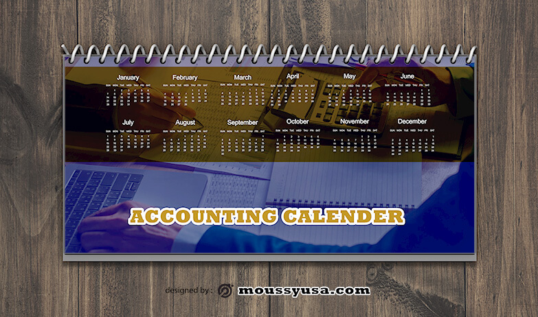 Accounting Calender Design Ideas