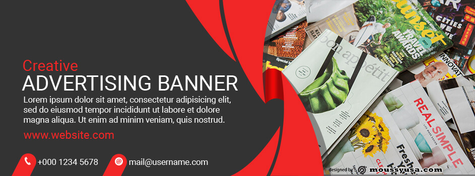 Advertising Banner Template Sample