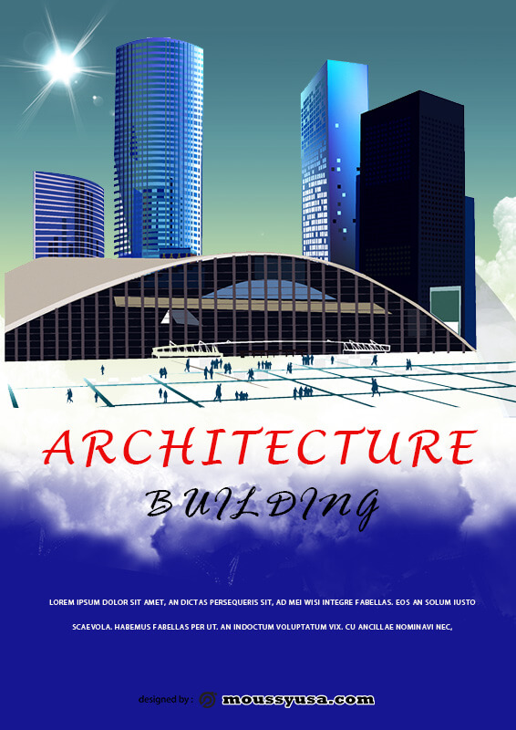 Architecture Poster Template Sample