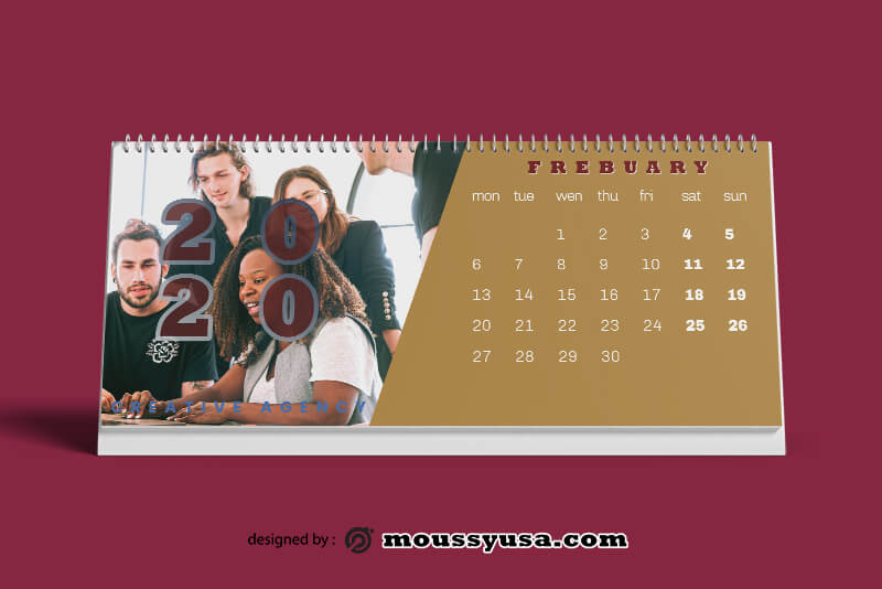 Creative Agency Calender Templates Ideas