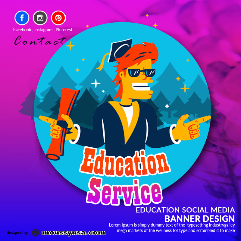 Education Banner Template Example