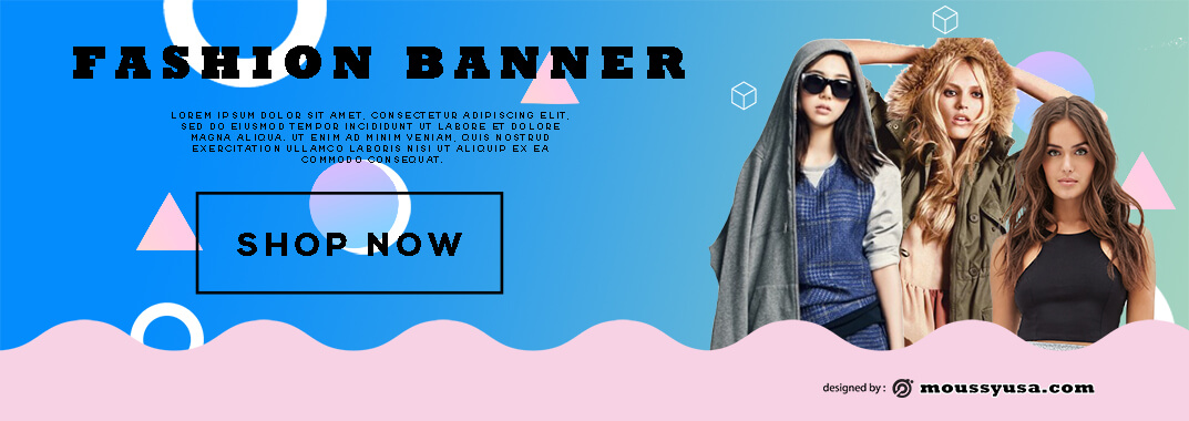 Fashion Banner Design Template