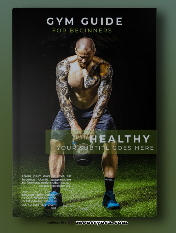 GYM Book Cover Design Ideas