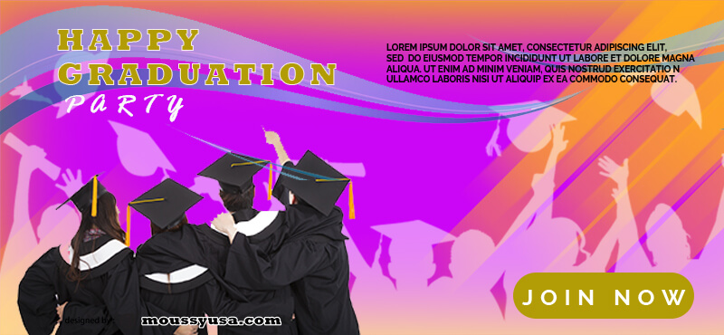 Graduation Banner Template Sample