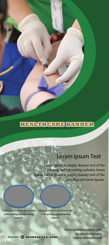 Healthcare Banner Template Design